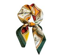 Ecroon Pañuelo Chiffon Bufanda de Seda de Morera Pañuelo Cuadrada Seda Fulares Pañuelos para la cabeza Bufandas Cuadrado para Mujer Regalos