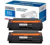ECSC Compatible Toner Cartucho Reemplazo para Samsung ML-2950ND ML-2955DW ML-2955ND SCX-4726FN SCX-4728FD SCX-4729FD SCX-4729FW MLT-D103L (Negro, 2-Pack)
