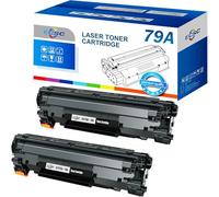 ECSC Compatible Toner Cartucho Reemplazo por HP Laserjet Pro M12, Pro M12a, Pro MFP M26a, Pro MFP M26nw CF279A (Negro, 2-Pack)