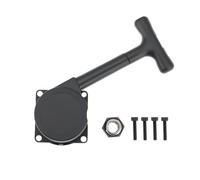 ECSiNG 1 juego de arranque de retroceso de mango compatible con Redcat HSPR020 1:10/1:8 RC Nitro Car compatible con Vx16 18 21 OE R020 R025 negro