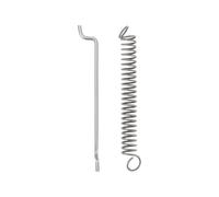 ECSiNG 1 juego de barra de enlace reguladora de motor y resorte de extensión 32698 31426 compatible con Tecumseh HSSK50