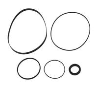 ECSiNG 1 juego de cinturón de cubierta de casete y kit de neumáticos tensores compatible con reproductor de casete Nakamichi 482 482Z