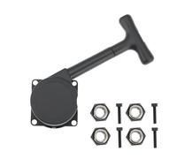 ECSiNG 1 Juego de Kit de Arranque por Retroceso con Manija de Tracción Compatible con Redcat HSPR020 1:10/1:8 RC Nitro Car Compatible con Vx16 18 21 OE R020 R025 Negro