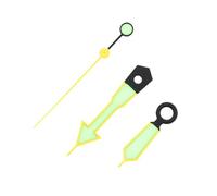 ECSiNG 1 Juego de Manecillas de Movimiento con Luminiscencia Verde SKX007/SBDY005 Compatible con SEIKO NH35 NH36 NH34 (amarillo)