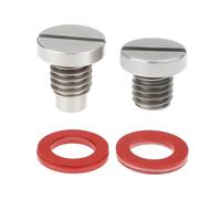 ECSiNG 1 Juego de Tornillos para Tapón de Drenaje de Unidad Inferior 688-45341-10-00 688-45341 Compatible con Yamaha
