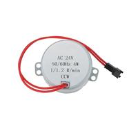 ECSiNG 1 motor transportador de caja de arena de 24 V CA 1/1.2 rpm, motor eléctrico pequeño CCW compatible con chasis Petsafe Bowl compatible con correa transportadora Petsafe (2ª generación)