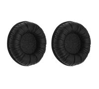 ECSiNG 1 par de Almohadillas de Piel y Espuma para Auriculares, Accesorio de Repuesto para Auriculares, Compatible con Sennheiser PC8, Color Negro