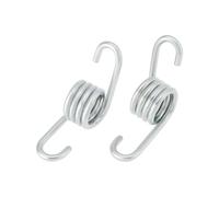 ECSiNG 1 par de resortes de material galvanizado para montaje de reposapiés de motocross, compatibles con 125-530 EXC/EXC-F1998-2016 compatible con Husqvarna Tc65 2017-2018