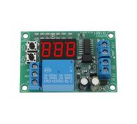 ECSiNG 1 Pieza Temporizador de Cuenta Regresiva con Disparador LED Pantalla de 3 Dígitos Relé de Tiempo Disparador de Inicio 12 V 1-999 Segundos para Reloj Despertador con Temporizador 60 X 40 X 17 Mm