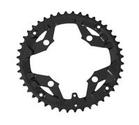 ECSiNG 1 plato para bicicleta de montaña Y1M098070 44T 104-BCD compatible con Shimano FC-M430 104 BCD, 4 pernos 44T, plato exterior de 9 velocidades