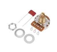 ECSiNG 1 Set Kit Potenciómetros Guitarra No Load 250K Para Potenciómetros de Eje 3/8" Compatible con Fender Guitarra Eléctrica