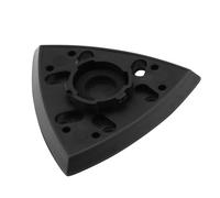 ECSiNG 1 tabla de lijado triangular compatible con Bosch PDA 180 PDA 180E PDA 240E GDA 280E OE 2608000174 2608000211 2608000232 90 x 90 mm, placa de lijado negra