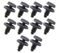 ECSiNG 10 clips de plástico gris para estante tipo temprano de repuesto para coche compatible con Nissan Juke F13 2013 y más nuevo 799161KA3A
