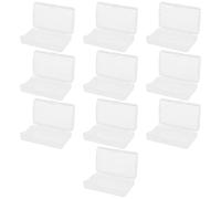 ECSiNG 10 Fundas para Cartuchos de Juego compatibles con Game Boy Advance GBA Juego Cartuchos ABS Transparentes para Tarjetas de Juego, Funda Antideslizante de 65 x 40 x 13 mm