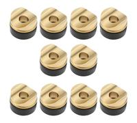 ECSiNG 10 Juntas de Latón para Boquilla de Pulverizador de Pintura Sin Aire 11 X 8,2 Mm