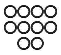 ECSiNG 10 Juntas Tóricas para Cortacésped 10,8 X 2,4 Mm Color Negro NBR 51M7089 Compatible con John Deere