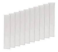 ECSiNG 10 Piezas Placa de Válvula de Compresor de Aire Apta para Cilindros de 51mm Placa de Válvula de Metal Reemplazo de Placa de Válvula de Compresor de Aire de Acero 10x46mm
