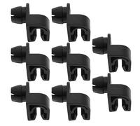 ECSiNG 10 Soportes para capó de Coche 792843 para C3 C4 2008 208 301 308 Piezas de Repuesto de plástico Negro