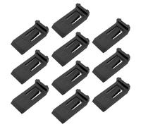 ECSiNG 10 Topes de ángulo para Bisagras Limitadores de ángulo Clips de Bisagra Compatible con Blum 74.1103 para Bisagras de 107 Grados Color Negro (16,5 Mm X 7,4 Mm X 1,8 Mm)