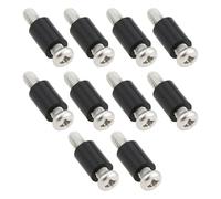 ECSiNG 10 Tornillos de Montaje para Soporte de Monitor de TV M4 con Columna de Aislamiento Compatible con VESA