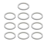 ECSiNG 10 Unidades Anillo Reductor de Acero Inoxidable 304 25.4x20x2mm Compatible con Stihl Gearbox Cabezal de Cortacésped