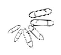 ECSiNG 100 Clips de Potencia para Pesca rápida, broches de Cambio de señuelo, Clips de Velocidad de Pesca para Agua Salada, Pesca en Alta mar, Acero Inoxidable, 50 Libras, 75 Libras, 125 Libras
