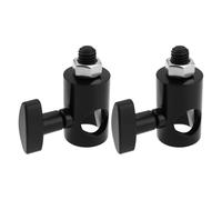 ECSiNG 2 adaptadores de conversión rápida DSLR de 3/8 pulgadas para soportes de luz fotográfica, cabezales panorámicos, cámaras flash de 5/8 pulgadas a 3/8 pulgadas, equipo fotográfico