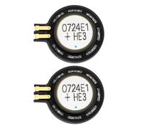 ECSiNG 2 altavoces internos de repuesto de 2,3 x 0,4 cm, sonido más fuerte, compatible con Gameboy Advance SP GBA-SP GBA SP, color negro