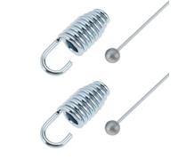 ECSiNG 2 cables Bowden con resorte para cortacésped para acelerador de rueda de freno de motor