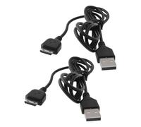 ECSiNG 2 cables de carga USB de 1 m compatibles con Samsung FIZZ C5212, GT-3650, GT-E1080i, GT-E1150i, GT-E1200, GT-E1230 Smartphone y tablet