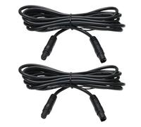 ECSiNG 2 cables de extensión de 6 pines 2 m macho a hembra para cámara de marcha atrás del vehículo, sistema de monitoreo de señal de vídeo