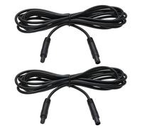 ECSiNG 2 cables de extensión de cámara de salpicadero macho a hembra de 5 pines de 2 m, cable adaptador de cámara para cámara de marcha atrás del vehículo, sistema de monitoreo de señal de video