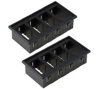 ECSiNG 2 Carcasas de Plástico para Interruptor Basculante de 4 Posiciones Compatible con ARB Y Compatible con Carling Standard