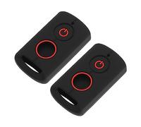 ECSiNG 2 Carcasas de Silicona para Llave remota de 2 Botones compatibles con Yamaha NVX155/QBIX/AEROX/JAUNS/XMAX300 Funda Protectora para Llave de Motocicleta
