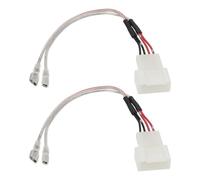 ECSiNG 2 conectores de arnés de cableado para altavoz de coche, conector de cable de altavoz de tweeter compatible con Toyota Corolla/Camry/RAV4, compatible con Subaru Forester/Impreza