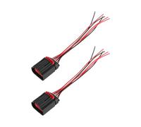 ECSiNG 2 Conectores de Sensor de Masa de Aire de 6 Pines para Coche 6C1112B579AA Compatible con Ford Y Compatible con Citroën.