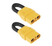 ECSiNG 2 Conectores XT90 ESC Hembra de Cortocircuito Conector de Bucle de Doble Circuito a Circuito único para batería RC Lipo FPV Conector de Cortocircuito