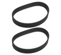 ECSiNG 2 correas de transmisión de goma para cepilladora HTD255-3M-14 de 85 dientes, correa de distribución de bucle cerrado 1604736002 1604736004 compatible con Bosch FO150 FO200 PHO2.82 PHO20.82