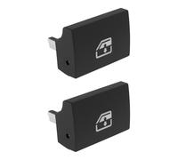 ECSiNG 2 Cubiertas para El Botón del Interruptor Maestro del Elevalunas Delantero Izquierdo 81258067092 Compatible con Man Serie TG 2000-2020