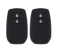 ECSiNG 2 Fundas para Llave de Coche de 2 Botones Compatiblecon Toyota Hilux Innova Rav4 Fortuner