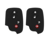 ECSiNG 2 Fundas para Llave de Coche de 4 Botones Compatible con Lexus RX350 GX460 RX450H CT200h 2010-2020