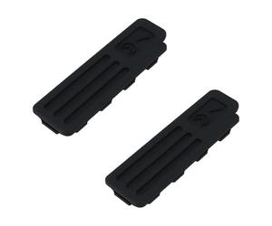 ECSiNG 2 fundas protectoras de goma para terminales inferiores de cámara SLR compatibles con Nikon D810, D800E, D800