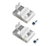 ECSiNG 2 Ganchos de Clip para Cinturón de Taladro Eléctrico con Tornillos Herramienta Eléctrica de Repuesto Compatible con DeWalt DCD980 DCD985 DCD980L2 DCD985L2 DCD740B DCD740B-B3 DCD740C1 DCD771C2