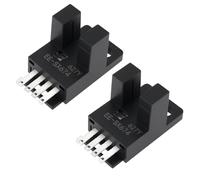 ECSiNG 2 interruptores de sensor fotoeléctrico EESX-674 EESX674 de 5-24 V CC, salida NPN normalmente abierto/cerrado, seleccionable