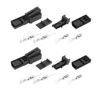 ECSiNG 2 Juegos de Conectores de Faros de 2 Pines 4E0972575 4B0971832 Compatible con VW Compatible con Audi