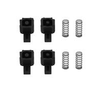 ECSiNG 2 Juegos de Hebillas de Bloqueo de Plástico con Pestillo de Resorte Compatible con Nintendo Switch Compatible con NS Compatible con Joy-con Control Deslizante