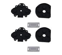 ECSiNG 2 Juegos de Interruptores de Botón de Dirección de Goma Almohadilla Conductora Pegamento Conductor Compatible con Sony PSP 1000