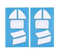 ECSiNG 2 Juegos de Patas de Patines de Ratón de Repuesto Compatible con Razer Viper Ulti-Mate Ratón Inalámbrico PTFE Patas de Ratón Almohadillas de Patines 0,7 Mm/0,03 Pulgadas Blanco