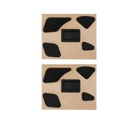 ECSiNG 2 Juegos de Patas de Ratón Compatible con Razer Naga Pro Grosor de 0,6 Mm Patines de Ratón Almohadillas de Repuesto de PTFE Patines Deslizantes Patines Negros