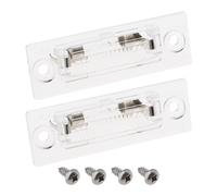 ECSiNG 2 luces LED para matrícula 3B5 943 021 A/B/D / 3B5 998 026 A / 3BD 943 021 / 1KD 943 021 compatible con Passat Caddy Transporter